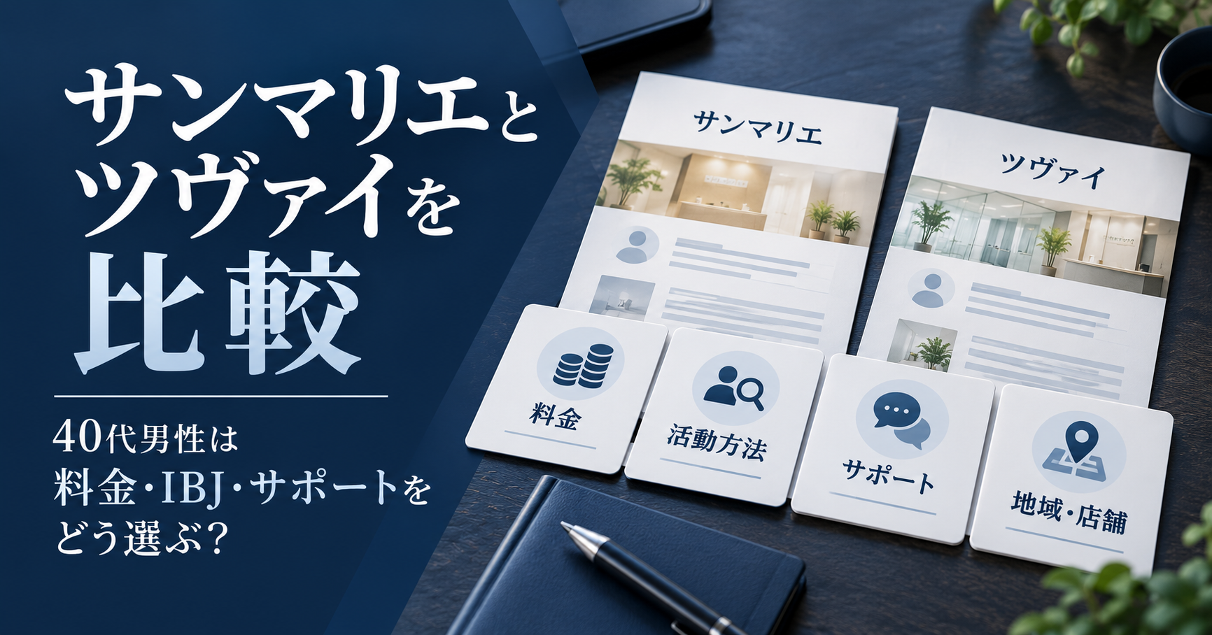 サンマリエとツヴァイを料金・IBJ・サポートで比較